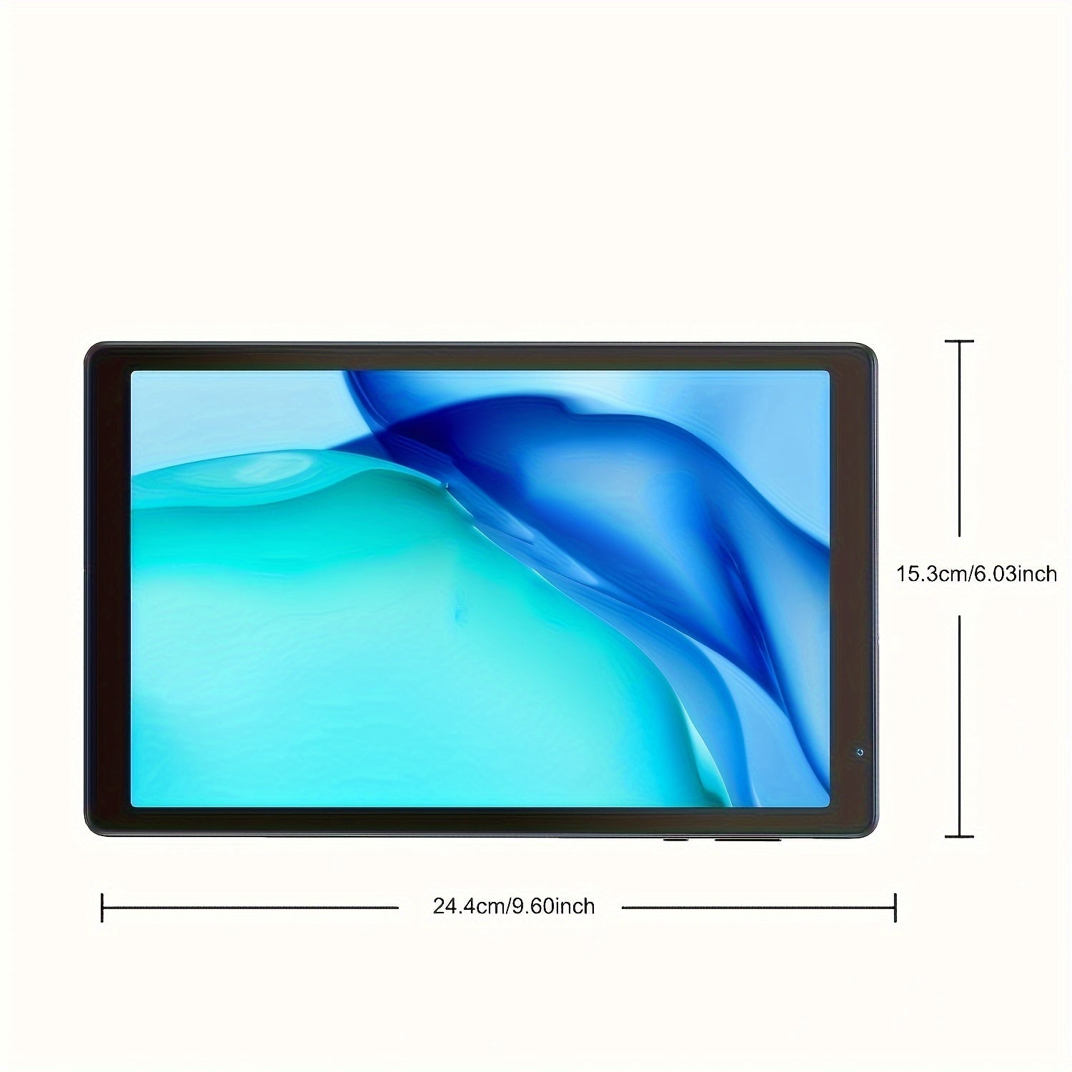 PRITOM 10.1 Inch Android 14 Tablet, 4GB RAM 32GB ROM Quad Core Tablet PC, 6000mAh Battery HD IPS Screen, WiFi Dual Camera Portable Pad